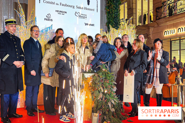 Les illuminations de Noël 2024 du Faubourg Saint Honoré avec Emmanuelle Béart - IMG 1545 jpg 2