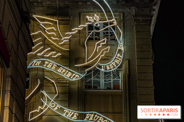 Les illuminations de Noël 2024 du Faubourg Saint Honoré avec Emmanuelle Béart - IMG 1661 jpg 2