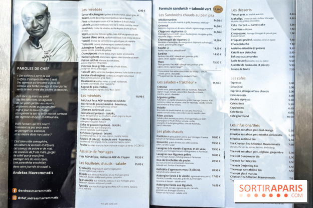 Osmossi par la maison Mavrommatis, le restaurant grec Paris 16e - carte - menu