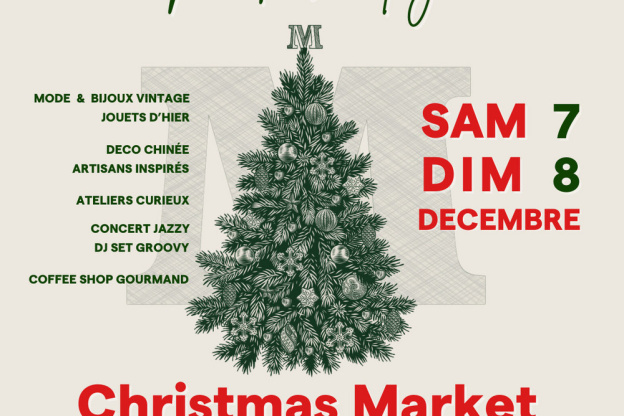 Un marché de Noël insolite dans 19ème : venez trouver des pépites en secondes mains - Post insta Vintage Xmas (Publication Instagram)