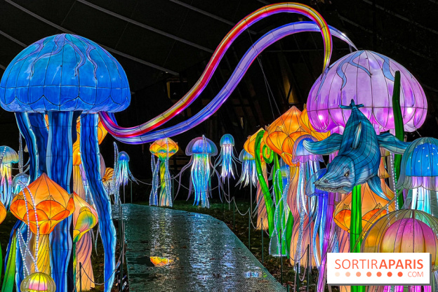 Festival des Lanternes 2024 : le bal des dinosaures, le parcours lumineux du Jardin d'Acclimatation - visuel