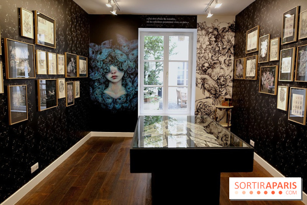 Benjamin Lacombe à la Galerie Gallimard, nos photos - bis