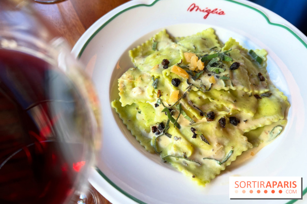 Miglia - Ravioli ricotta, sauge, parmesan