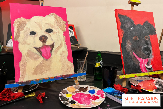 Paint your pet, l'atelier créatif pour peindre votre animal de compagnie - nos photos