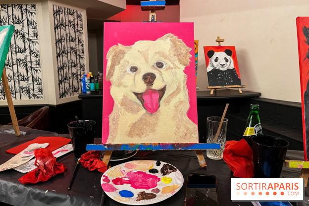 Paint your pet, l'atelier créatif pour peindre votre animal de compagnie - nos photos
