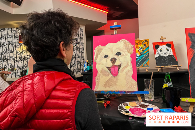 Paint your pet, l'atelier créatif pour peindre votre animal de compagnie - nos photos