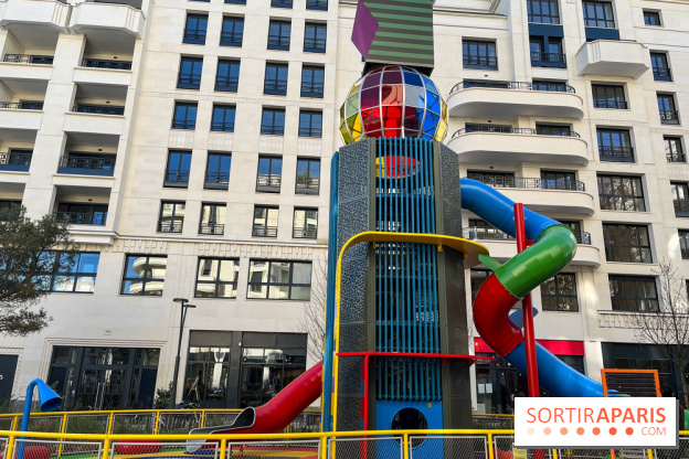 Aire de jeux Speedy Graphito à Saint-Ouen