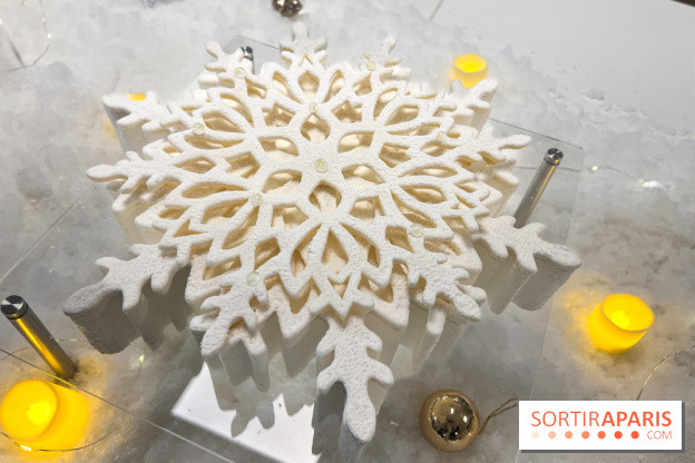 Bûches de Noël 2024 Bo&Mie - Le Flocon