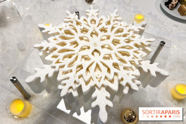 Bûches de Noël 2024 Bo&Mie - Le Flocon