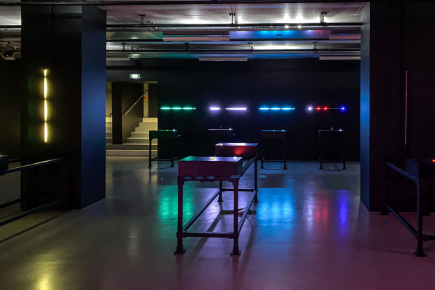 Pulse : nos photos de l'exposition immersive son et lumière à la Gaité Lyrique