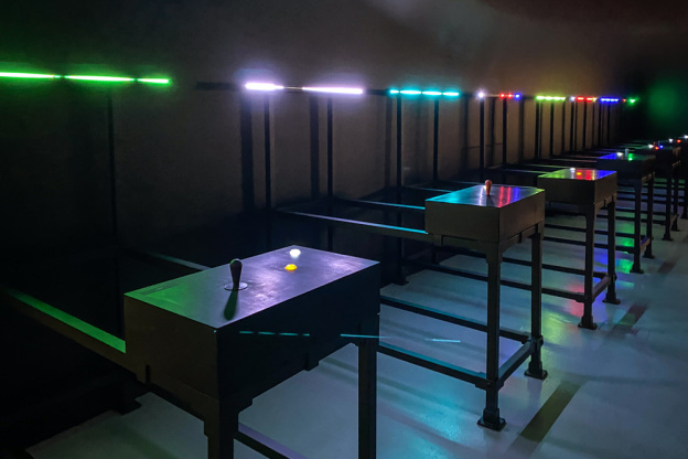 Pulse : nos photos de l'exposition immersive son et lumière à la Gaité Lyrique