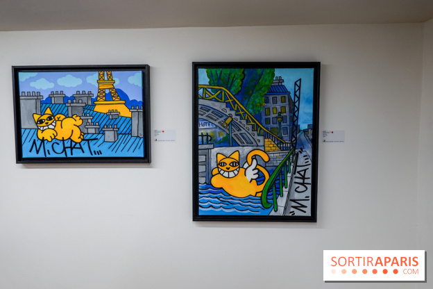 M. Chat, nos photos de son expo à la Galerie Brugier-Rigail