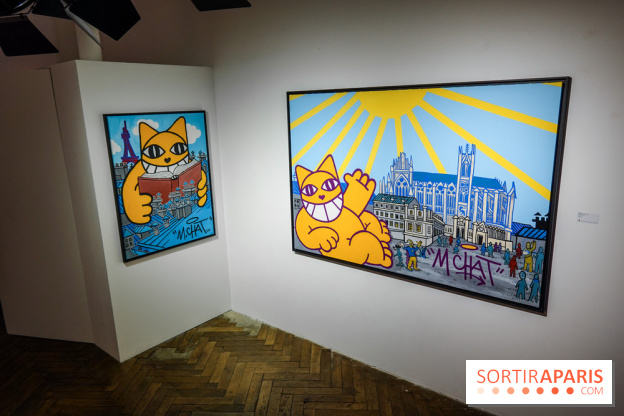 M. Chat, nos photos de son expo à la Galerie Brugier-Rigail - DSC05942