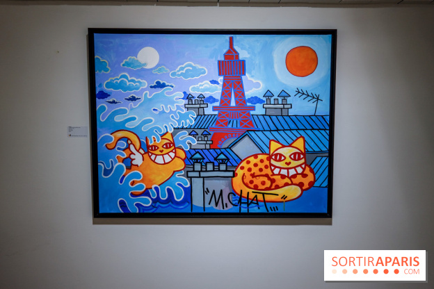 M. Chat, nos photos de son expo à la Galerie Brugier-Rigail