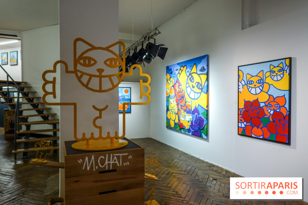 M. Chat, nos photos de son expo à la Galerie Brugier-Rigail - DSC05951