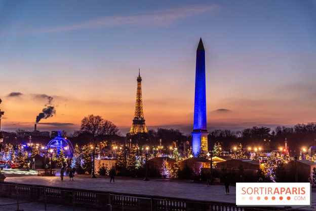 Le Marché de Noël de la Place de la Concorde à Paris