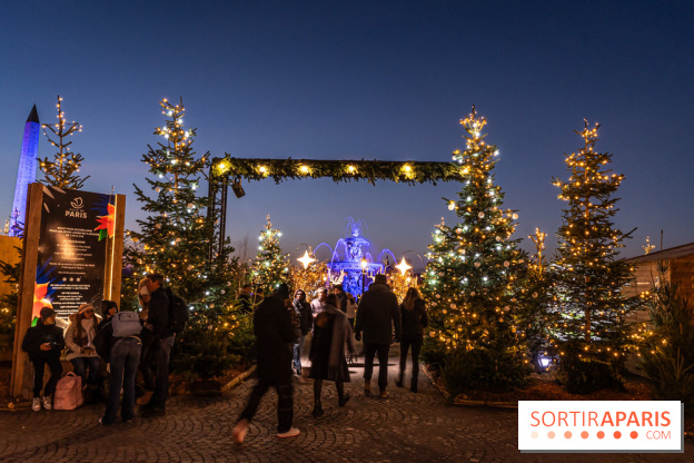 Le Marché de Noël de la Place de la Concorde à Paris -  A7C9413