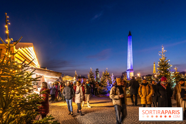 Le Marché de Noël de la Place de la Concorde à Paris
