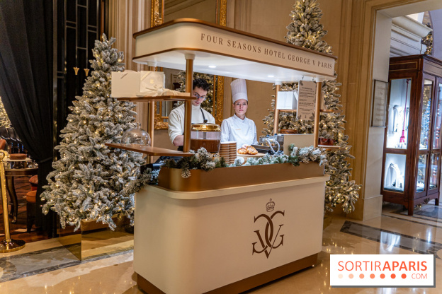 Le salon de thé de Noël du George V pour une pause gourmande - les photos  - Christmas Corner