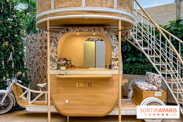 Le café éphémère Dior pour Noël 2024