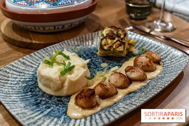 Inalis, le restaurant bistronomique à Fontainebleau - Seine-et-Marne 77 - Photos -  Saint-Jacques et purée de panais