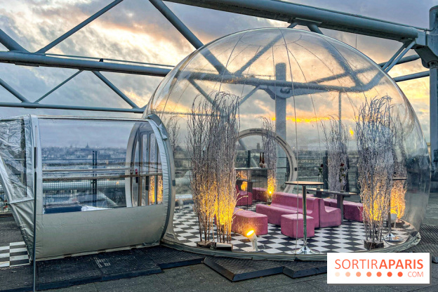 Bulle de rêves : la terrasse d'hiver du restaurant George au sommet du Centre Pompidou - IMG 5318 jpg 2
