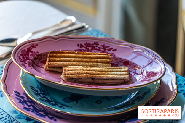 Café Ginori à Paris - tea time et apéritivo Place Vendôme - panini à la truffe fraiche