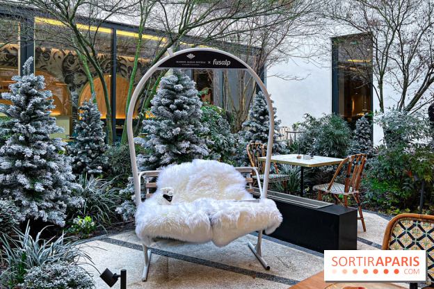 La terrasse d'hiver 2024 de l'hôtel 5* Maison Albar - Le Vendôme : un Tea Time à prix tout doux !