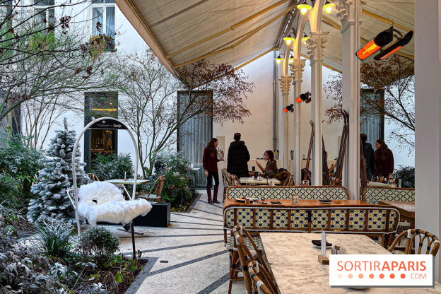 La terrasse d'hiver 2024 de l'hôtel 5* Maison Albar - Le Vendôme : un Tea Time à prix tout doux !