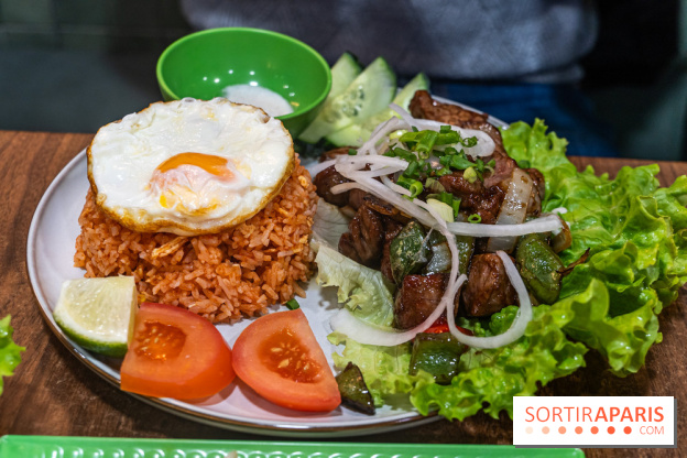 Mây Hồng, le restaurant vietnamien du 111 avenue d'Ivry Paris 13e -  boeuf loc lac