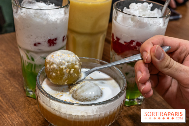 Mây Hồng, le restaurant vietnamien du 111 avenue d'Ivry Paris 13e -  desserts