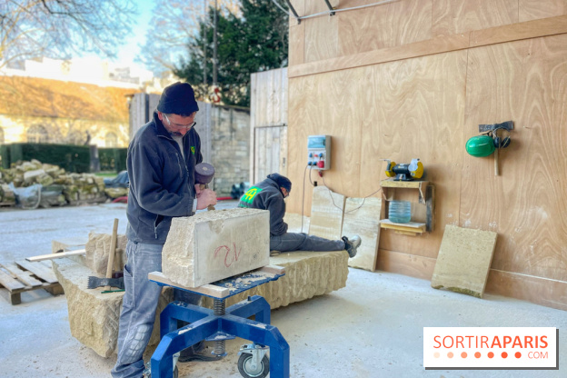 Chantier de reconstruction de la flèche de Saint-Denis  - IMG 8171