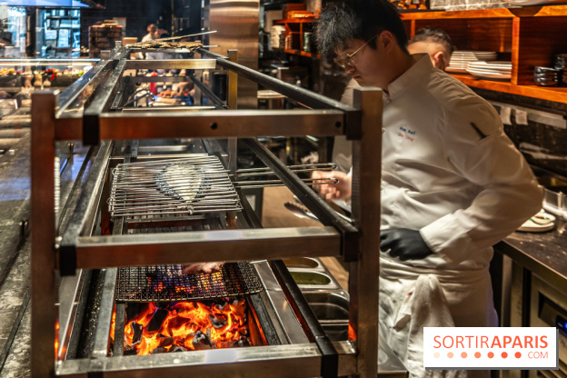 Pink Koï Paris - restaurant japonais -  Robata - chef Shu Ding