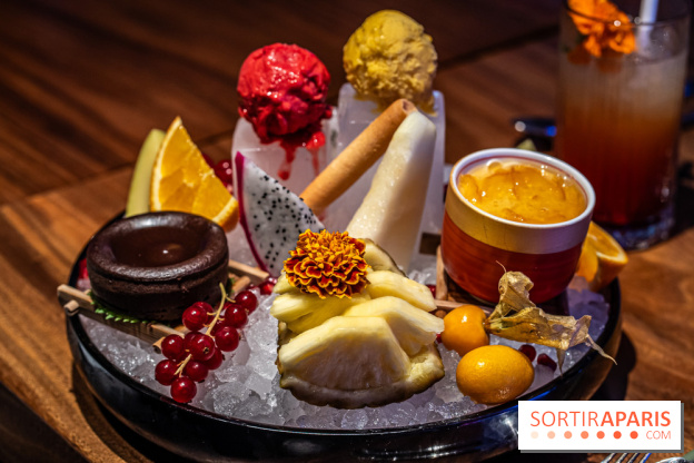 Pink Koï Paris - restaurant japonais -  Dessert - plateau pink koï