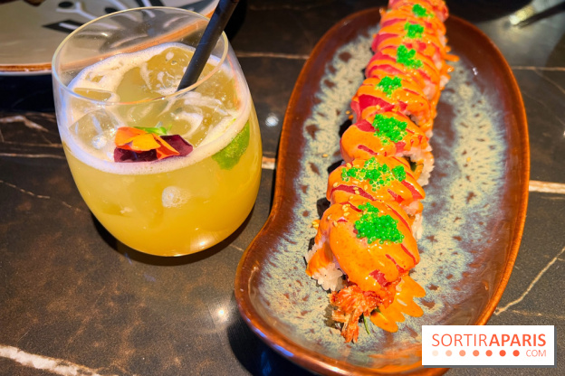 Benihana - Mocktail et rolls