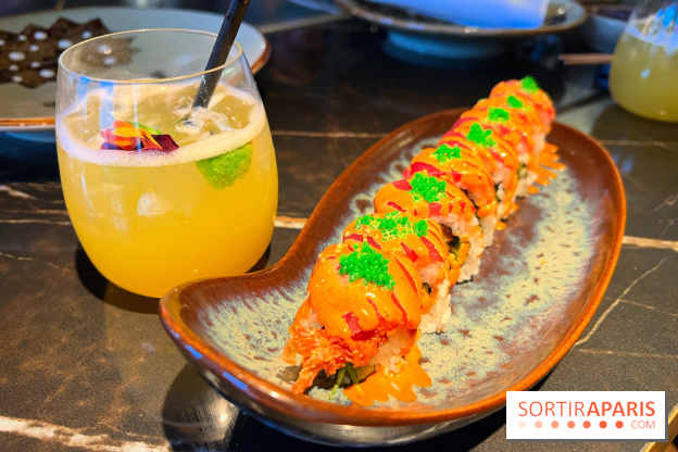 Benihana - Mocktail et rolls