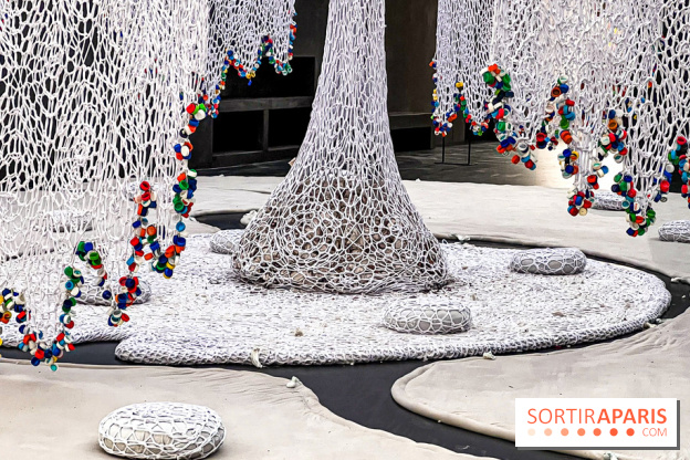Le La Serpent, l'exposition gratuite, monumentale et immersive d'Ernesto Neto au Bon Marché Rive Gauche - IMG 8114 jpg