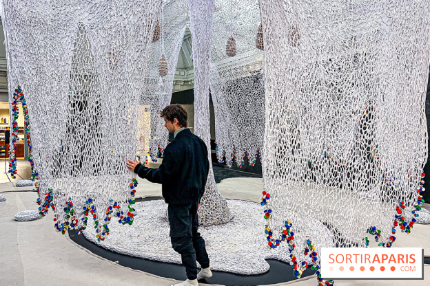 Le La Serpent, l'exposition gratuite, monumentale et immersive d'Ernesto Neto au Bon Marché Rive Gauche