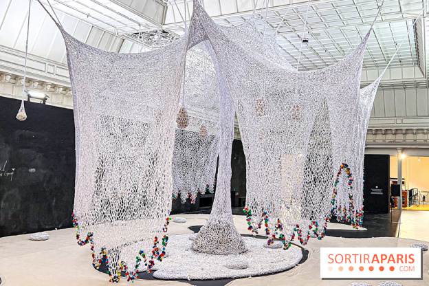 Le La Serpent, l'exposition gratuite, monumentale et immersive d'Ernesto Neto au Bon Marché Rive Gauche - IMG 8151 jpg