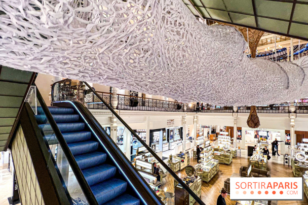 Le La Serpent, l'exposition gratuite, monumentale et immersive d'Ernesto Neto au Bon Marché Rive Gauche - IMG 8187 jpg