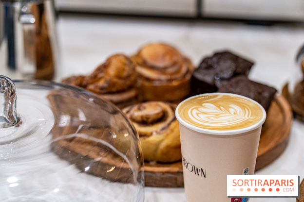 Brown Coffee shop