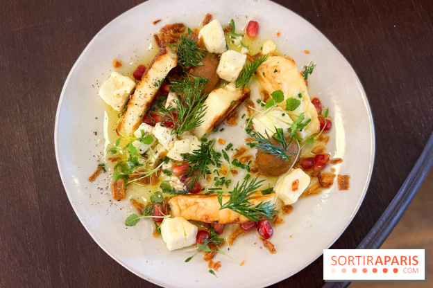 L'Almanach Montmartre - Halloumi et feta rôtis