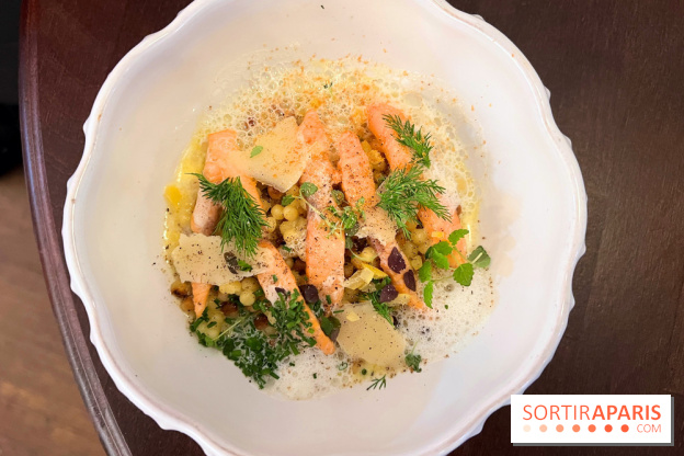 L'Almanach Montmartre - Fregola sarda saumon