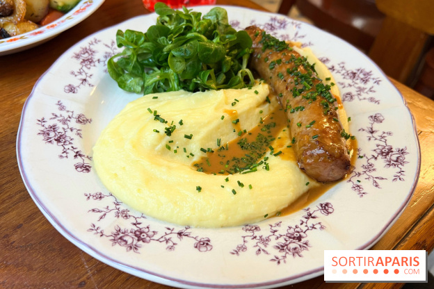 Bistrot Darsy - Saucisse au couteau purée