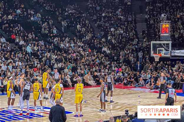 NBA Paris Games - basket spurs pacers accor arena