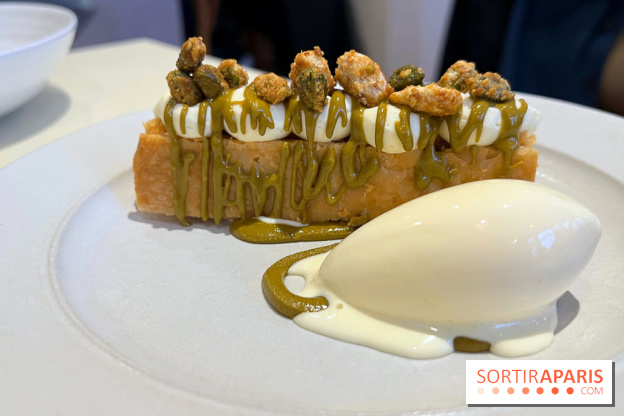 Argile - Millefeuille praliné pistache