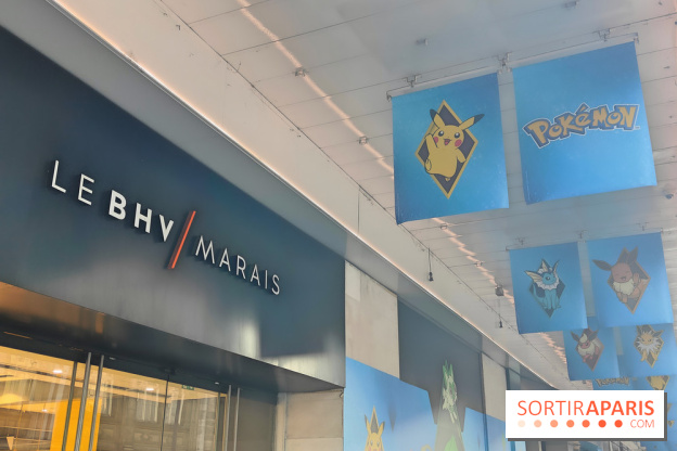 Pop up Pokémon BHV Marais