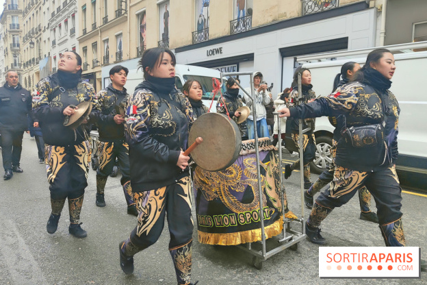 Défilé du Nouvel An Lunaire-Chinois Faubourg Saint-Honoré  - fotor 1738762196295