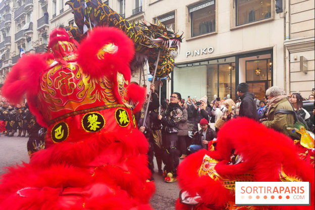 Défilé du Nouvel An Lunaire-Chinois Faubourg Saint-Honoré
