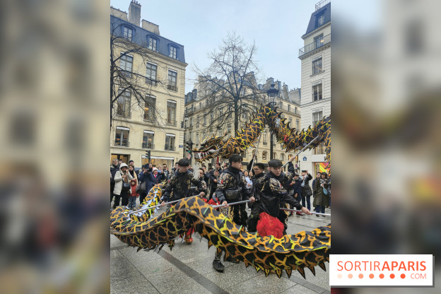Défilé du Nouvel An Lunaire-Chinois Faubourg Saint-Honoré  - IMG20250205131128